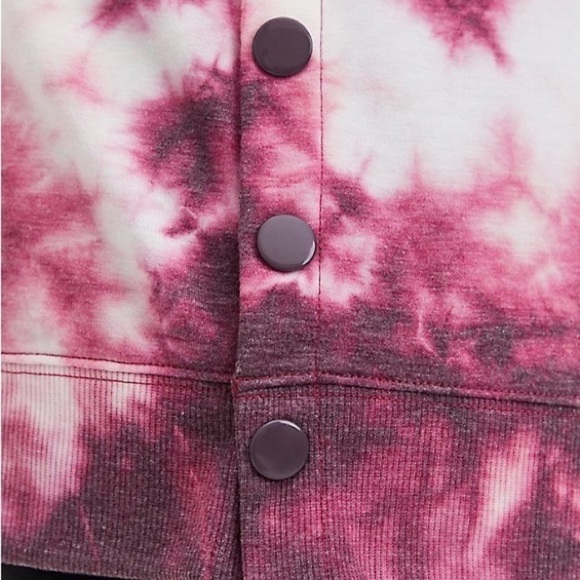 Torrid NWT | Light Weight French Terry Button Side Tunic Hoodie Size  1 - Picture 2 of 8